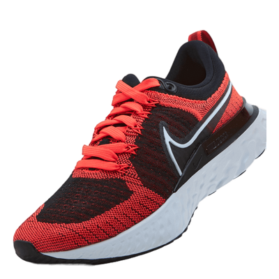 React Infinity Run Flyknit 2 Red/Black/Grey