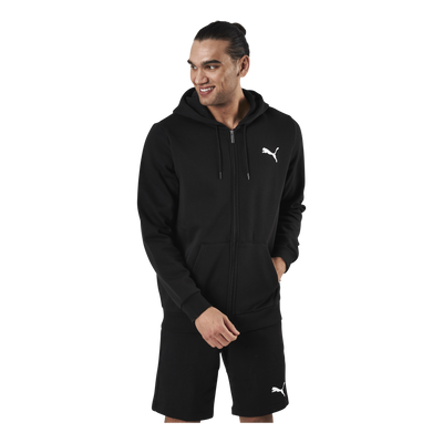Essential Small Logo Fz Hoodie Fl Black