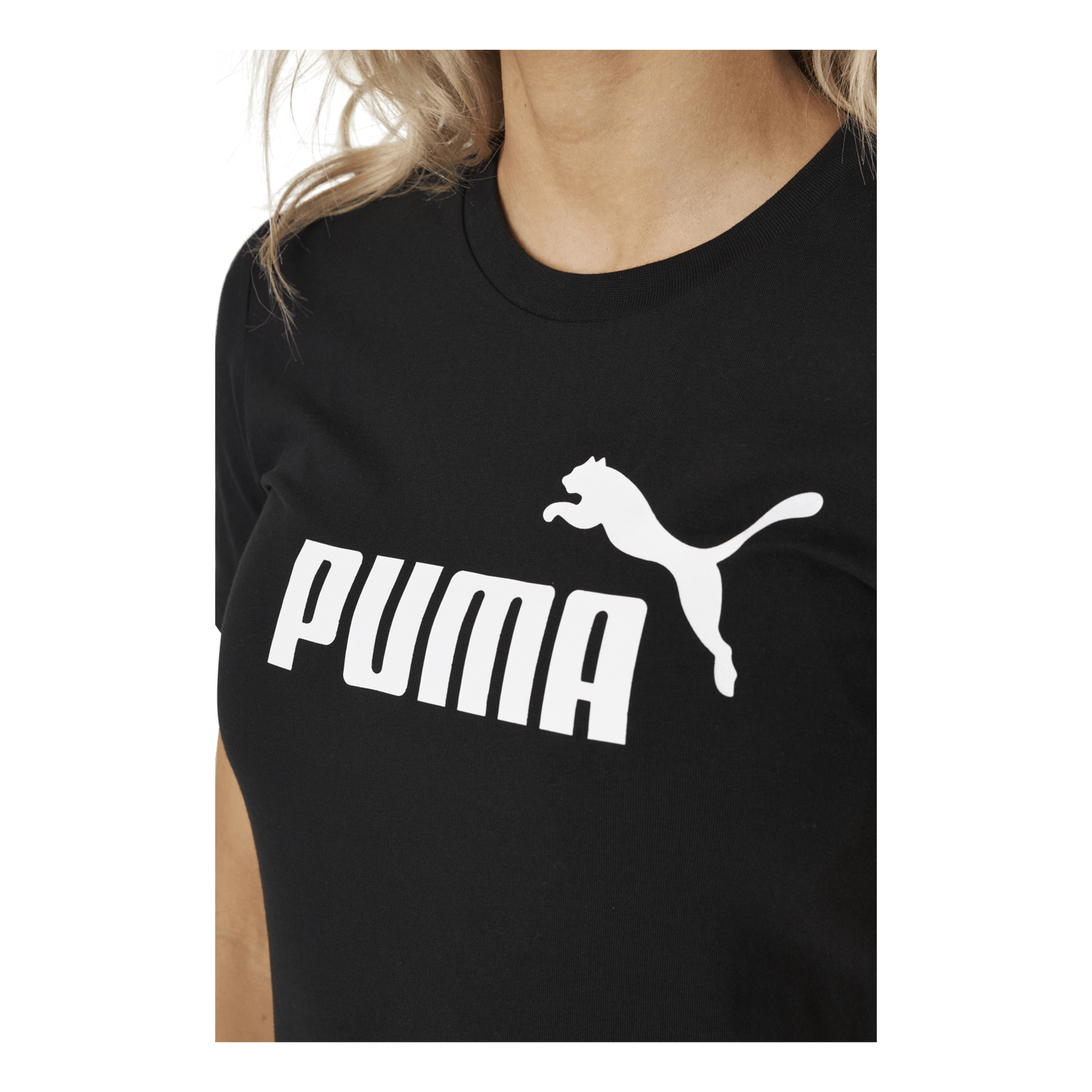 Essential Slim Tee Dress Black