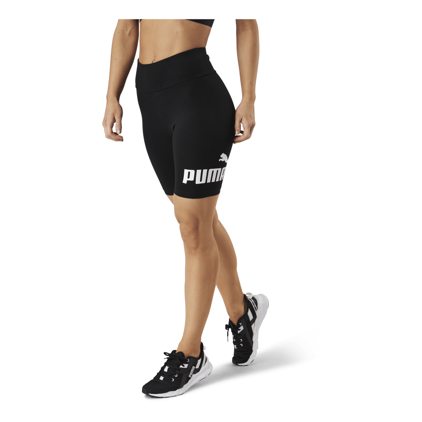 Essential 7" Logo Short Tights Black