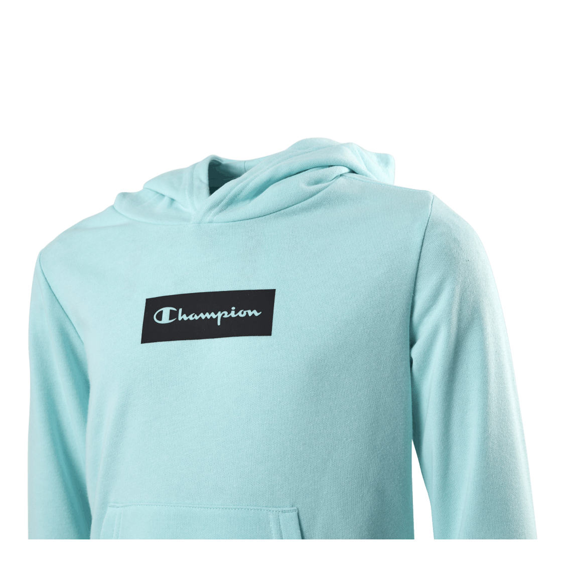 Pastel Hooded Sweatshirt Jr Turquoise