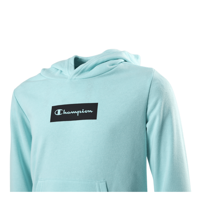 Pastel Hooded Sweatshirt Jr Turquoise