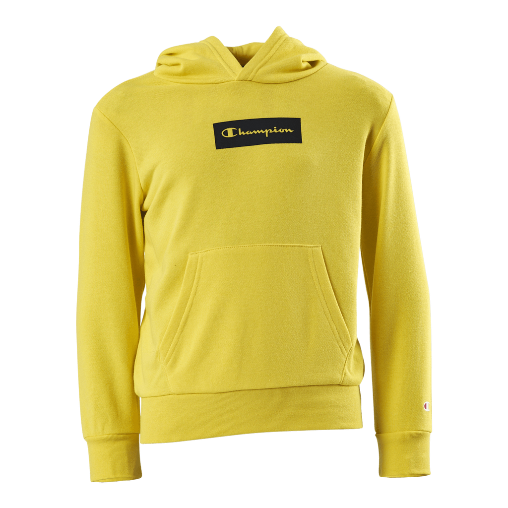 Pastel yellow champion sweatshirt hotsell