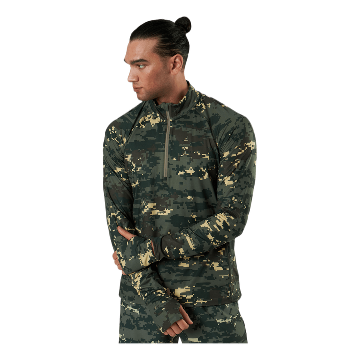 Sthlm Midlayer Half Zip Green