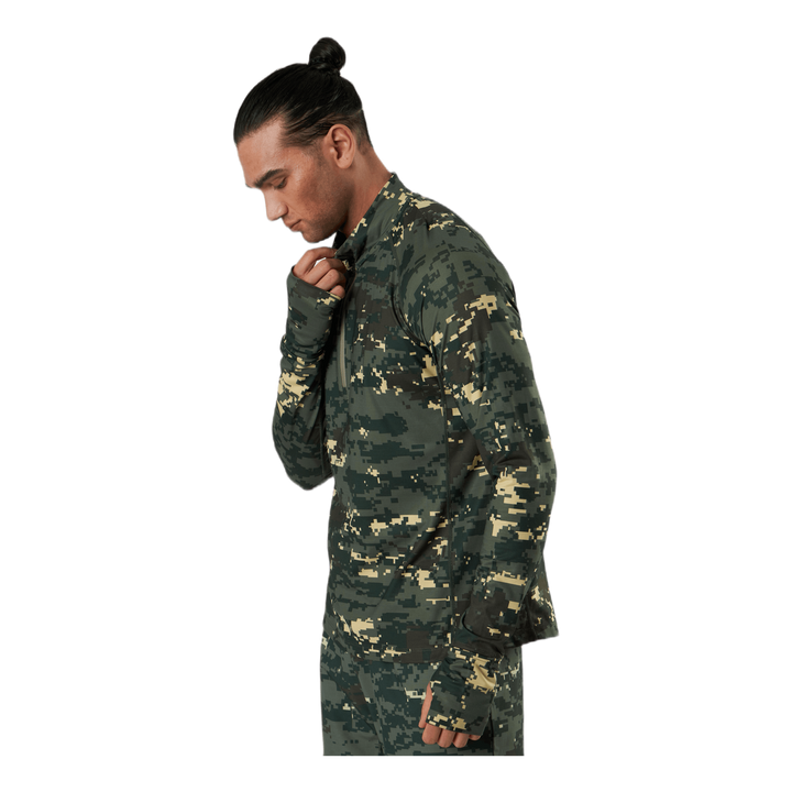 Sthlm Midlayer Half Zip Green