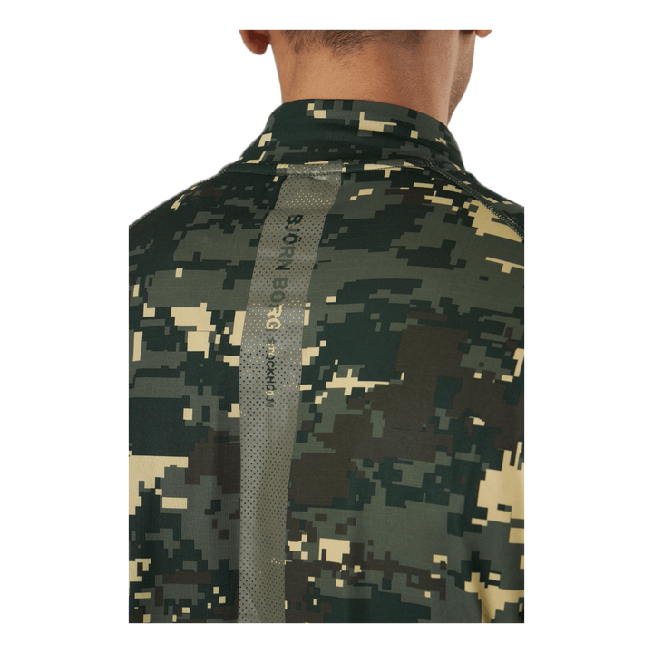 Sthlm Midlayer Half Zip Green