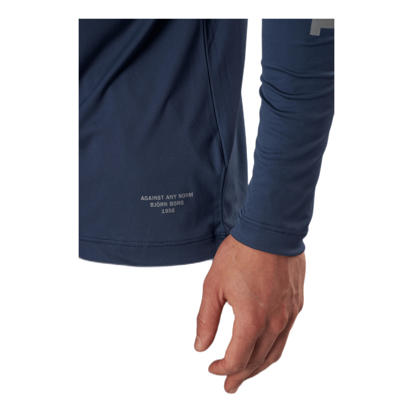 Night LS Perf Tee Blue