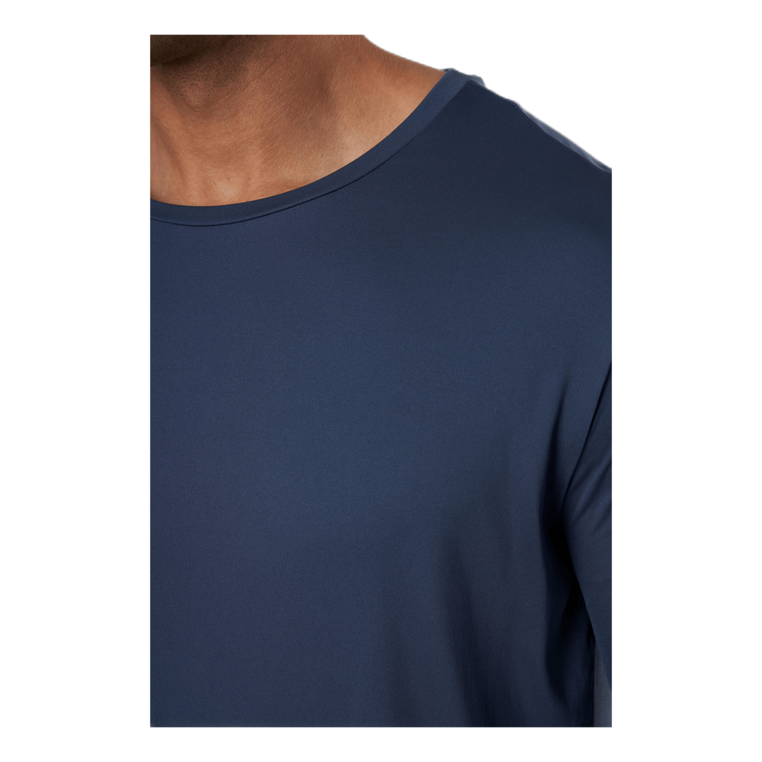 Night LS Perf Tee Blue