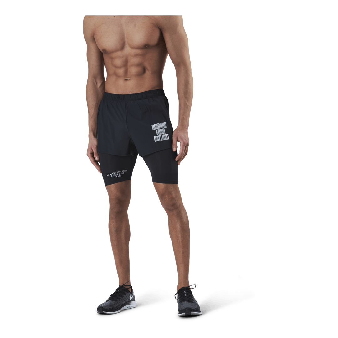 Night Shorts 2.5" Black