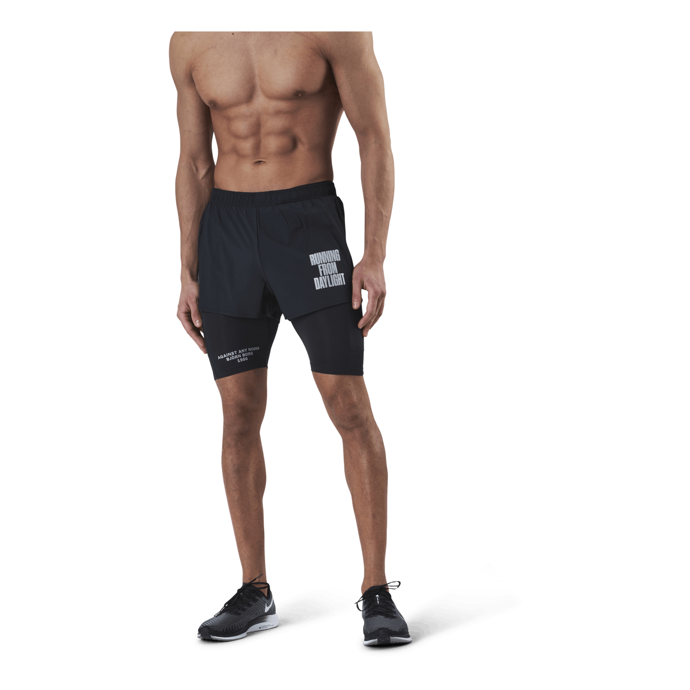 Night Shorts 2.5" Black