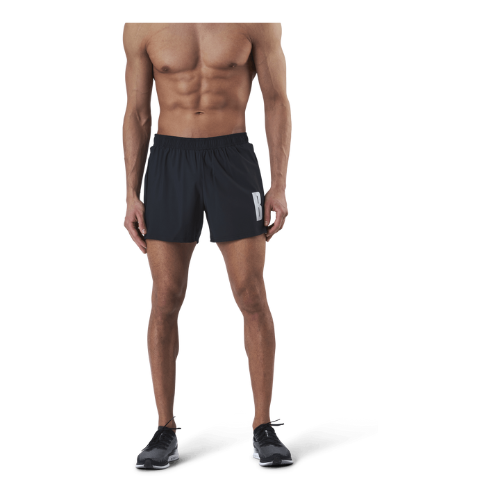 Night Shorts 4" Black