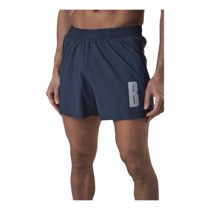 Night Shorts 4" Blue