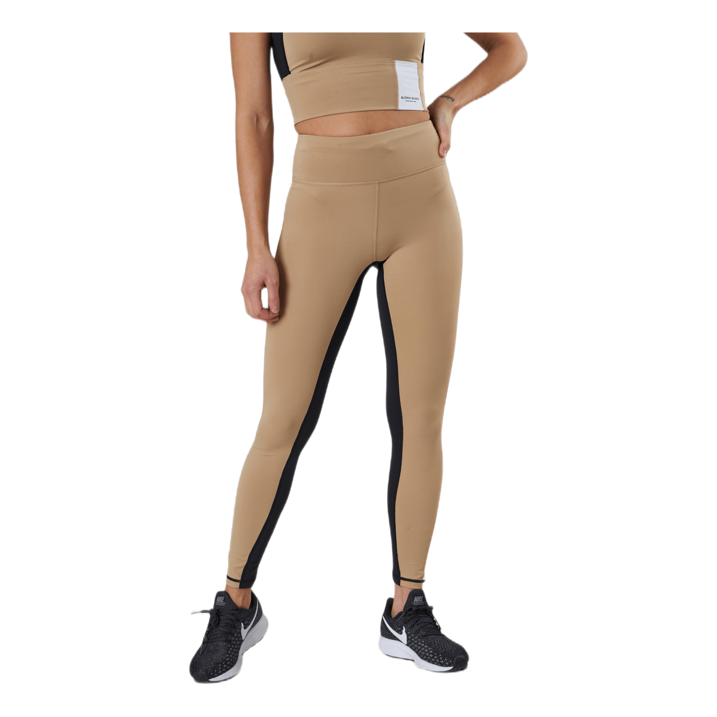 Sthlm High Waist Tight Beige