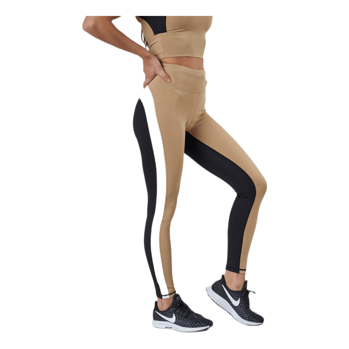 Sthlm High Waist Tight Beige