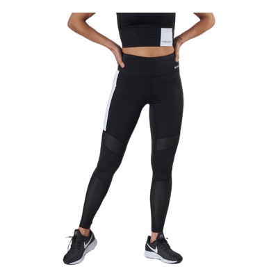 High Waist Block Tight Black