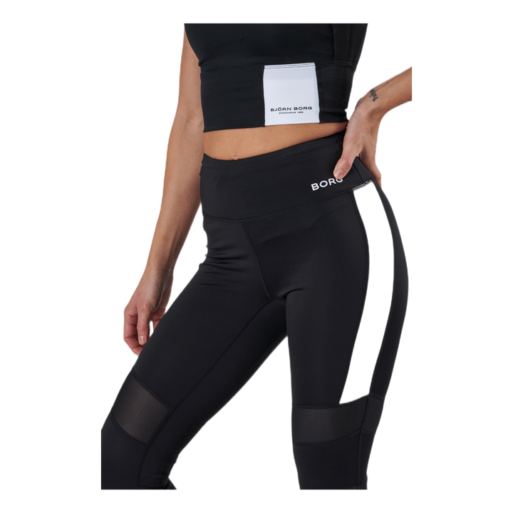 High Waist Block Tight Black