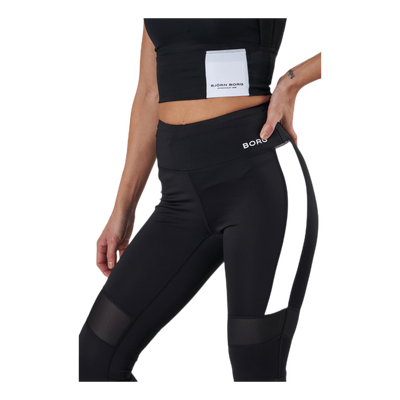 High Waist Block Tight Black
