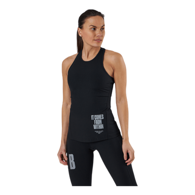 Night Rib Tank Black
