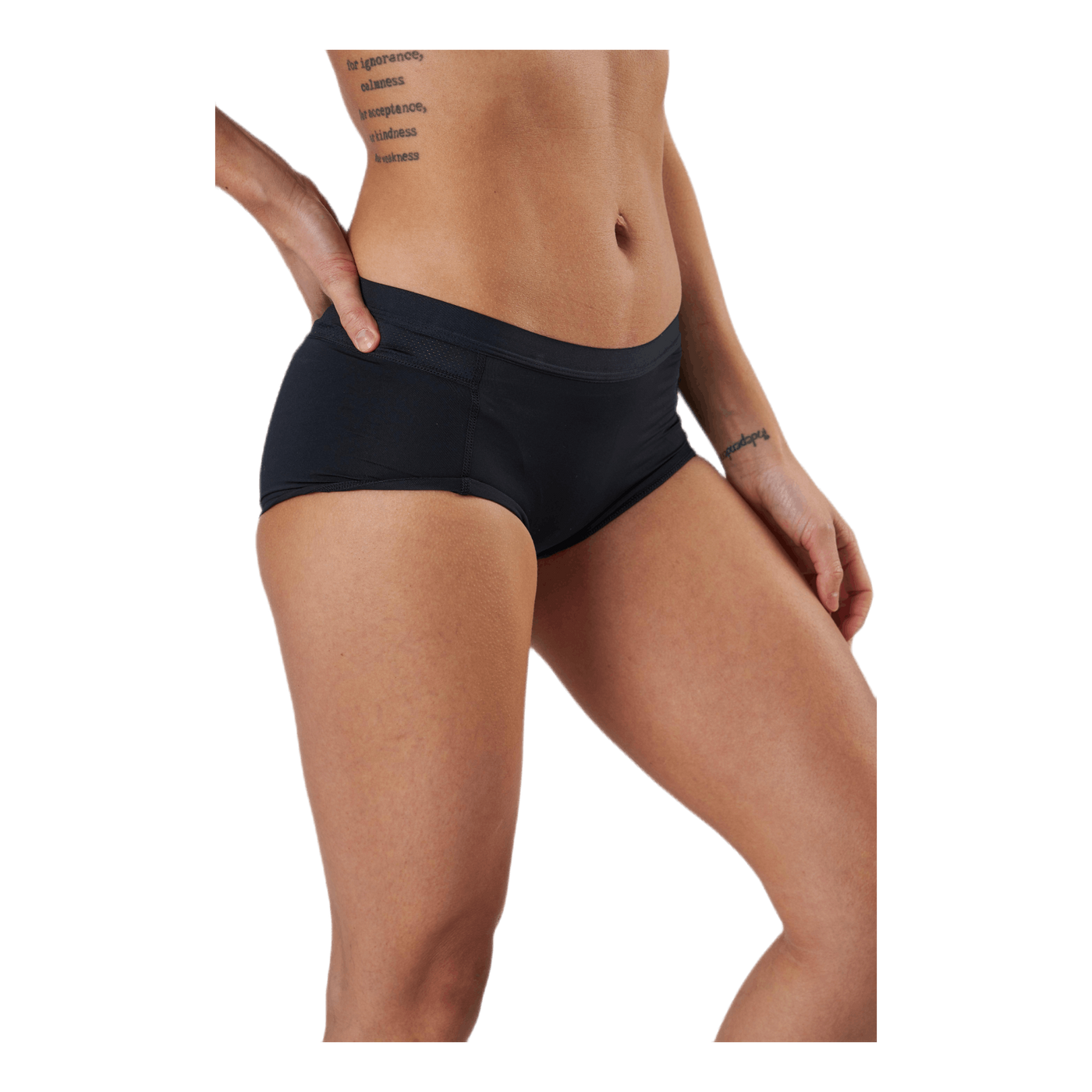 Maia Solid Minishorts Black