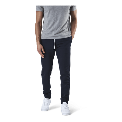 Rib Cuff Pants Blue