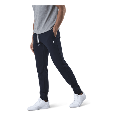 Rib Cuff Pants Blue
