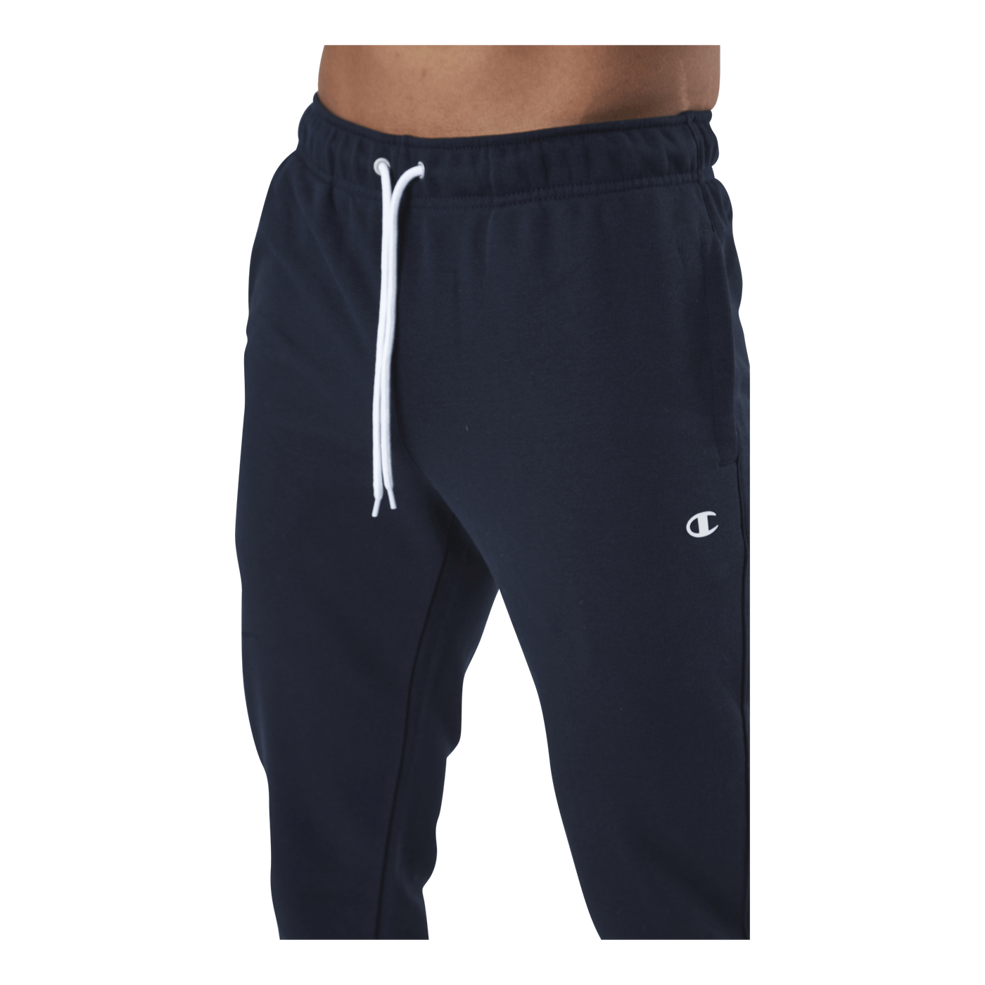 Rib Cuff Pants Blue