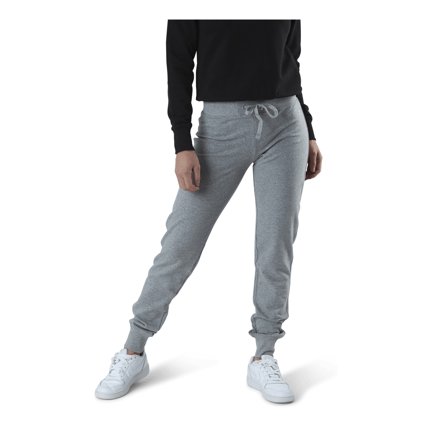 Rib Cuff Pants Grey