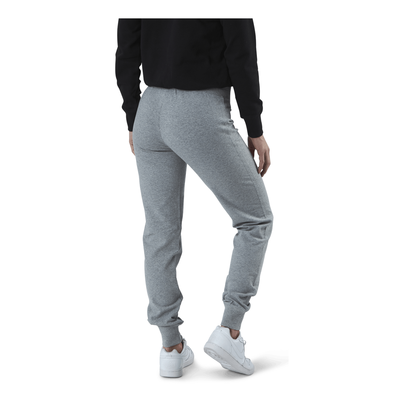 Rib Cuff Pants Grey