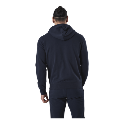 Hooded Full Zip Sweatshirt Blue