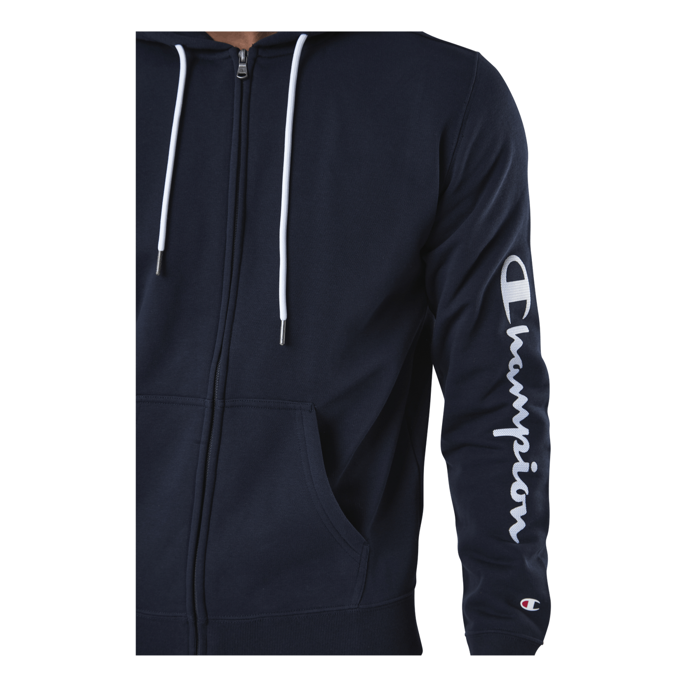 Hooded Full Zip Sweatshirt Blue