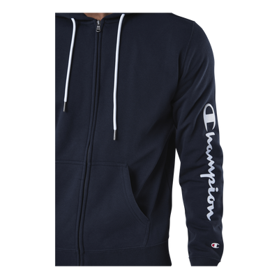 Hooded Full Zip Sweatshirt Blue