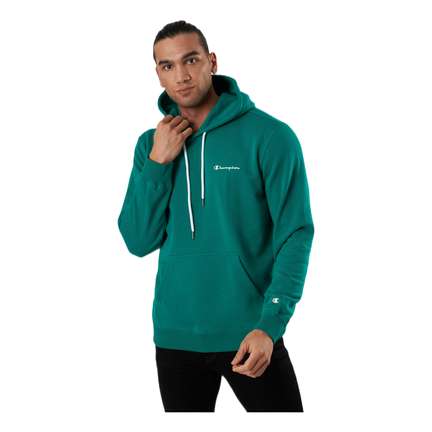 Emerald green champion hoodie sale