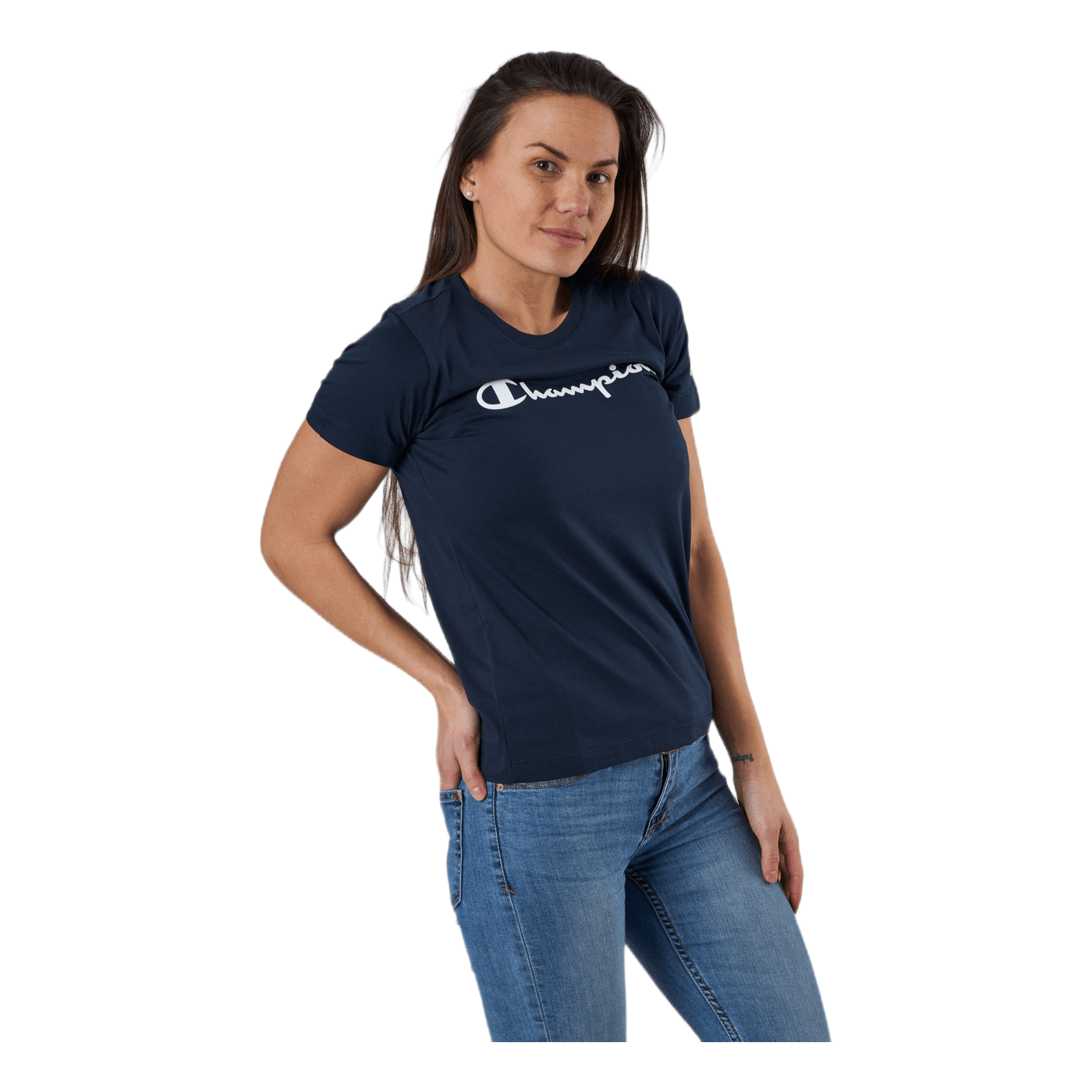 Crewneck T-Shirt Blue