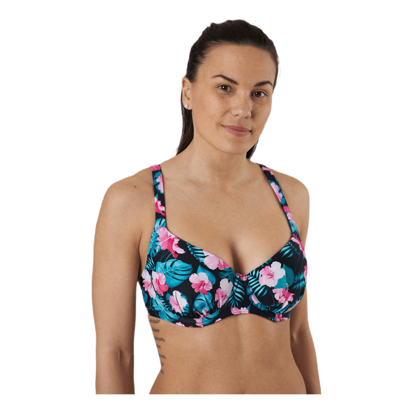 Aloha Tropica Padded Wire Bra Patterned