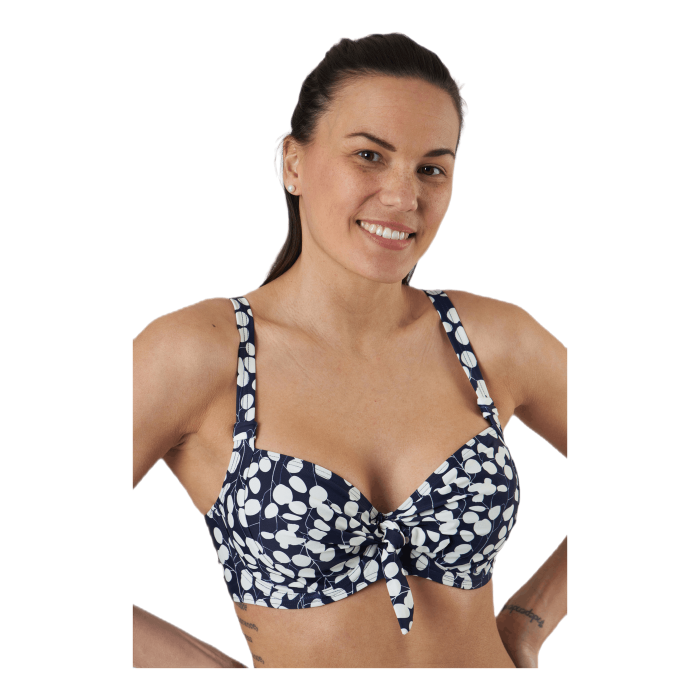 English Garden Unique Wire Bra Blue/White