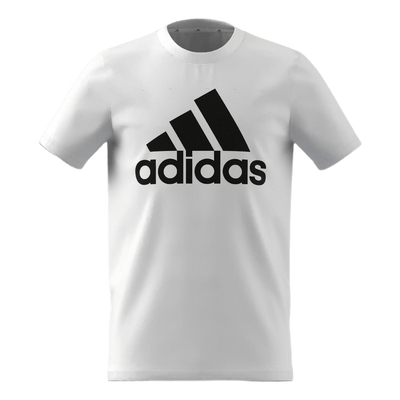 Adidas Boys Essentials Big Logo Tee White / Black
