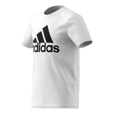 Adidas Boys Essentials Big Logo Tee White / Black