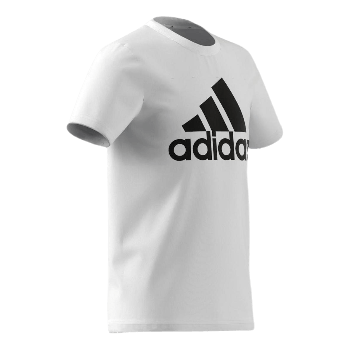 Adidas Boys Essentials Big Logo Tee White / Black