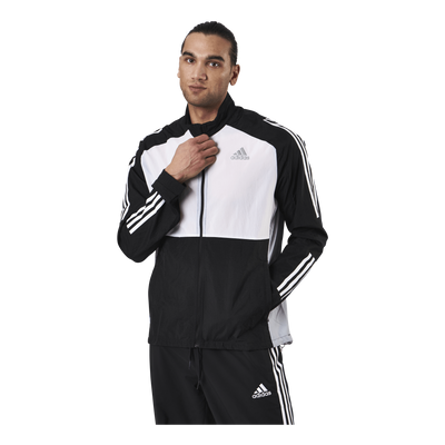 Adidas Track Jacket M Black / White / Halo Silver