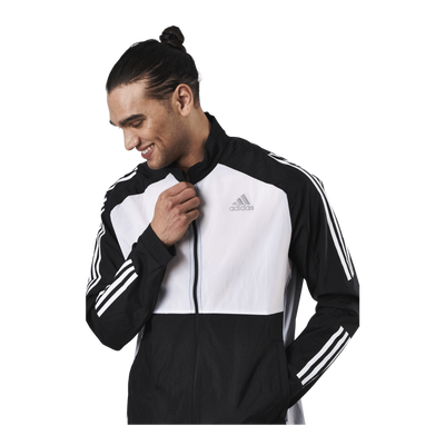 Adidas Track Jacket M Black / White / Halo Silver