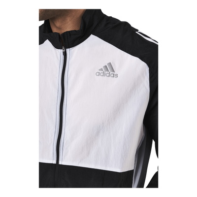 Adidas Track Jacket M Black / White / Halo Silver