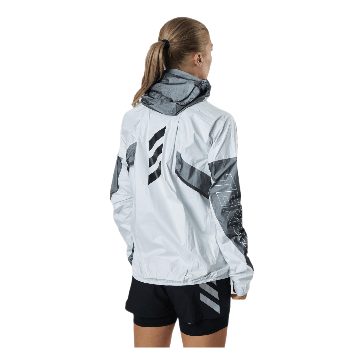 Terrex Agravic Tr Pro Rain Jacket Women White / Black