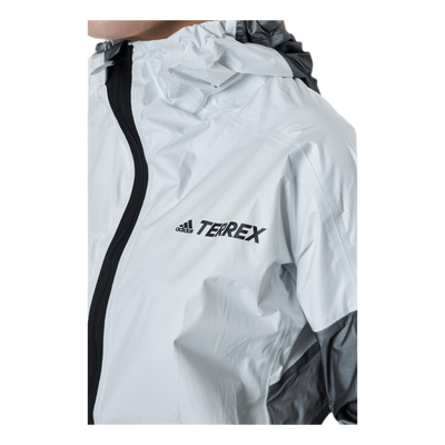 Terrex Agravic Tr Pro Rain Jacket Women White / Black