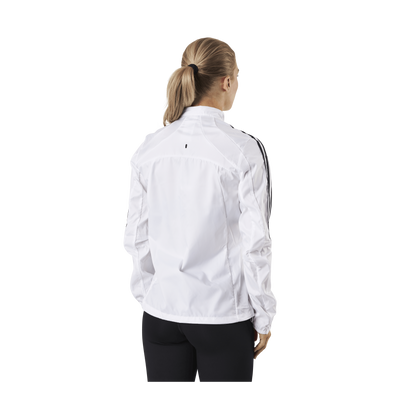 Adidas Marathon Jacket 3 Stripe Women White