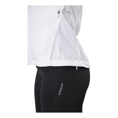 Adidas Marathon Jacket 3 Stripe Women White