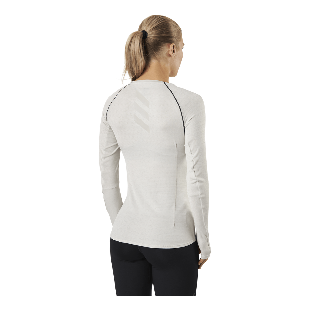 Adidas Runner Long Sleeve Tee Women Alumina
