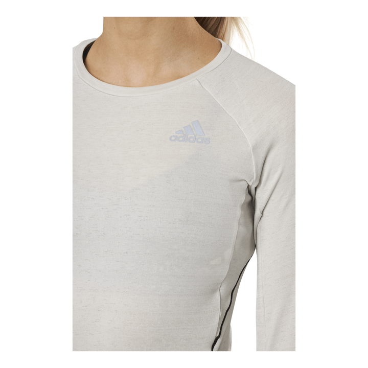 Adidas Runner Long Sleeve Tee Women Alumina