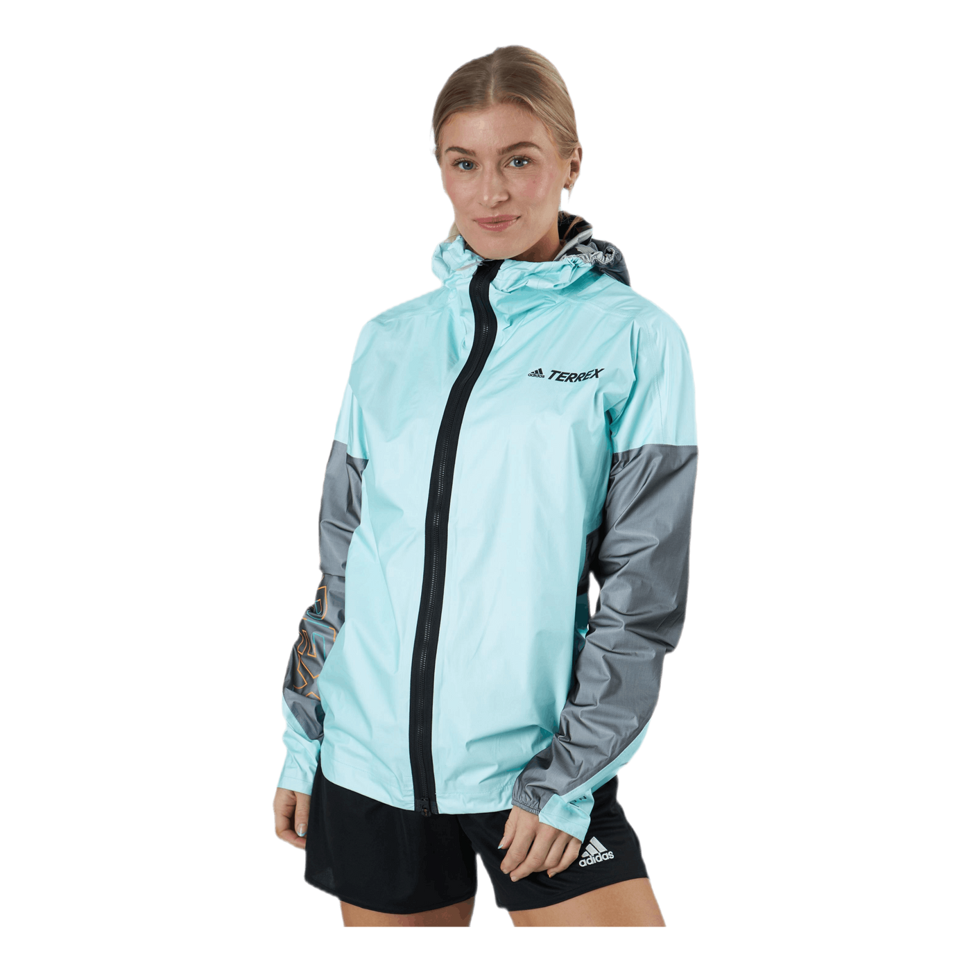Terrex Agravic Tr Pro Rain Jacket Women Acid Mint / Black