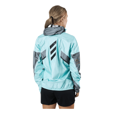 Terrex Agravic Tr Pro Rain Jacket Women Acid Mint / Black