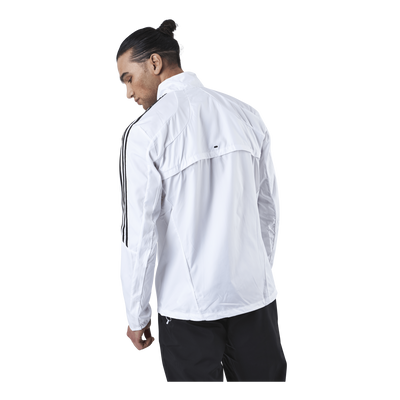 Adidas Marathon Jacket 3 Stripe Men White / Black